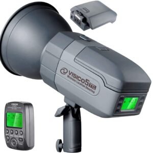 visico 5 ttl studio light kit with hss trigger