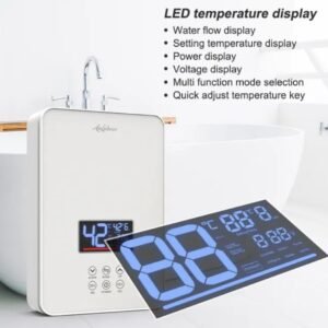 electric digital water heater (natumois)
